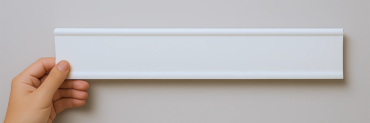 eine Stuckleiste ergänzen mit dem Original-Profil