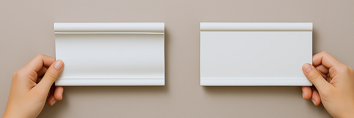 eine Stuckleiste ergänzen mit einem ähnlichen Profil