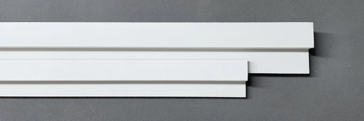 mit einer neuen Stuckleiste eine lückenhafte Leiste ersetzen